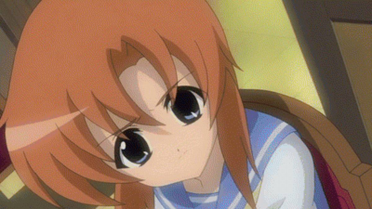 вышивка крестом рэна рюгу когда плачут цыкады в недоверии - рюгу, рэна, девушка, аниме, цыкады, девочка, злость - предпросмотр