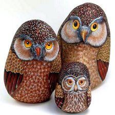 Схема вышивки «совы»