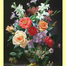 Схема вышивки «Букет.»