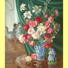 Схема вышивки «Букет.»