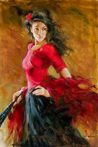 The Fan. - andrew atroshenko.ladies. - оригинал