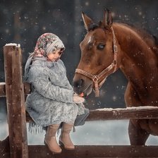 Схема вышивки «Угощение для друга»