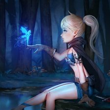 Схема вышивки «феи»