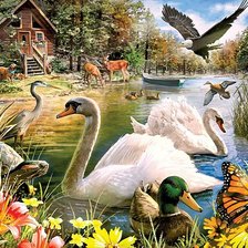 Схема вышивки «gamta»