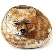 Схема вышивки «собака»