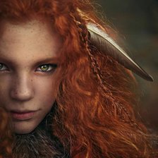 Схема вышивки «Лисий взгляд»