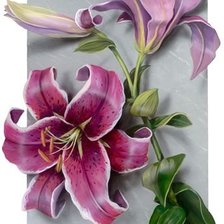 Схема вышивки «цветы»