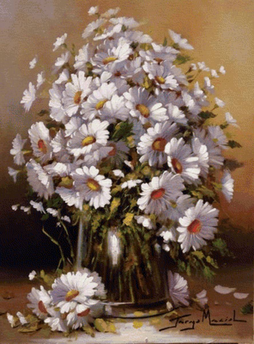 ромашки - цветы, ромашки - предпросмотр