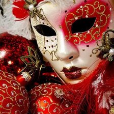 Схема вышивки «Маска»