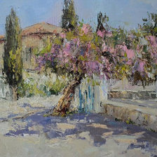 Схема вышивки «Рустем Стахурский картина»