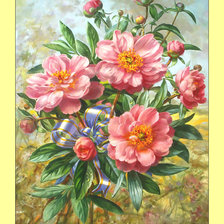 Схема вышивки «Букет.»