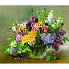 Схема вышивки «Букет»