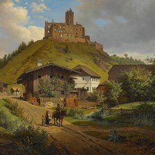 Руины замка Хильгардтсберг