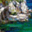 Предпросмотр схемы вышивки «Côte d'Azur, France.» (№1997858)