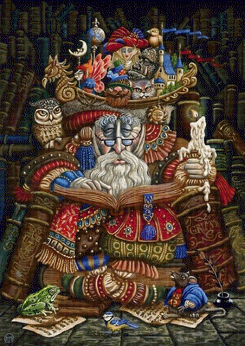 Джеймсе КРИСТЕНСЕН Старейший профессор-1 - сказки - предпросмотр