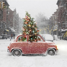 Схема вышивки «новогодняя»