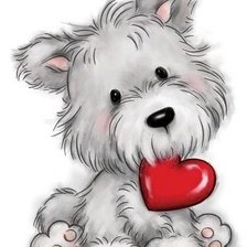 Схема вышивки «Любовь и верность»