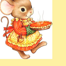 Схема вышивки «Серия "Детская". Мышка»