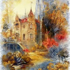 Схема вышивки «Картины РИММЫ ВЬЮГОВОЙ»