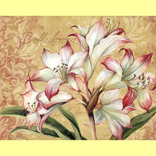 Схема вышивки «Лилии.»