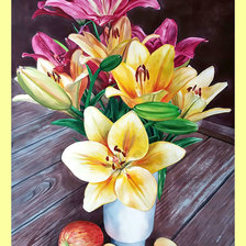 Схема вышивки «Букет.»