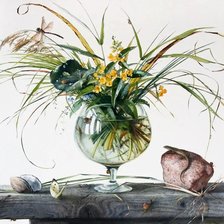 Схема вышивки «Букеты Базановой»