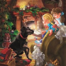 Схема вышивки «Праздник на пороге»