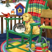 Схема вышивки «на даче»