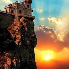 Схема вышивки «Ласточкино гнездо»