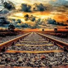 Схема вышивки «Дорога в новую жизнь»