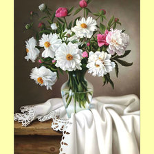 Схема вышивки «Букет. 255/340 крестов.»