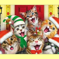 Схема вышивки «Новогоднее настроение:)»