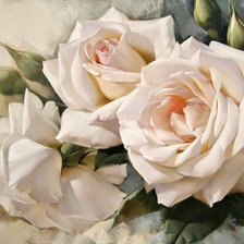 Схема вышивки «Розы»