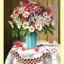 Схема вышивки «Букет.»