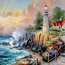 Схема вышивки «The Light of Peace.»