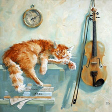 Схема вышивки «Без пяти минут два»