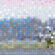 Предпросмотр схемы вышивки «домик» (№2000586)