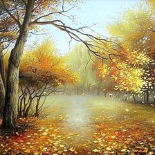 Схема вышивки «Осень.»