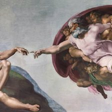 Схема вышивки «Creazione Adamo»