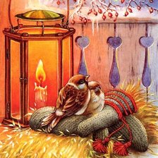 Схема вышивки «рождество»