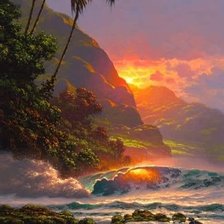 Схема вышивки «n»