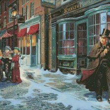 Схема вышивки «РОЖДЕСТВЕНСКИЕ ИСТОРИИ»