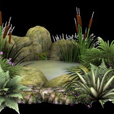 Схема вышивки «природа»