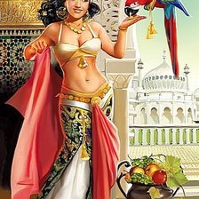 Схема вышивки «Восток»