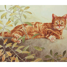 Схема вышивки «Серия "Коты".»