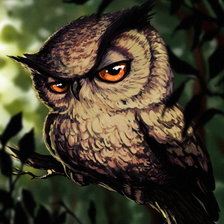 Схема вышивки «Совушка»