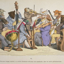 Схема вышивки «оркестр»