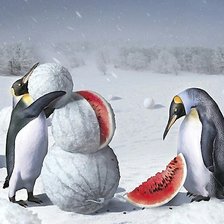 Схема вышивки «Херсонская зима»