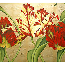 Схема вышивки «Серия "Тюльпаны". Панелька»