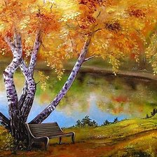 Схема вышивки «осень»